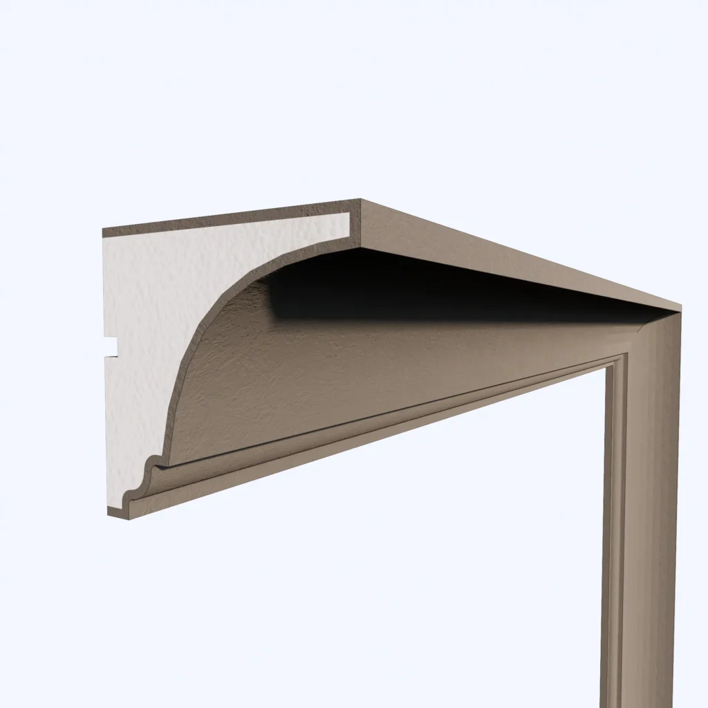 Cornisa 12x12 cm PDCR502