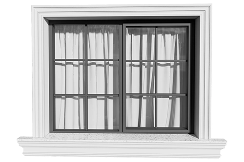 Glosar 2 Ancadrament decorativ pentru fereastra din polistiren EPS/XPS